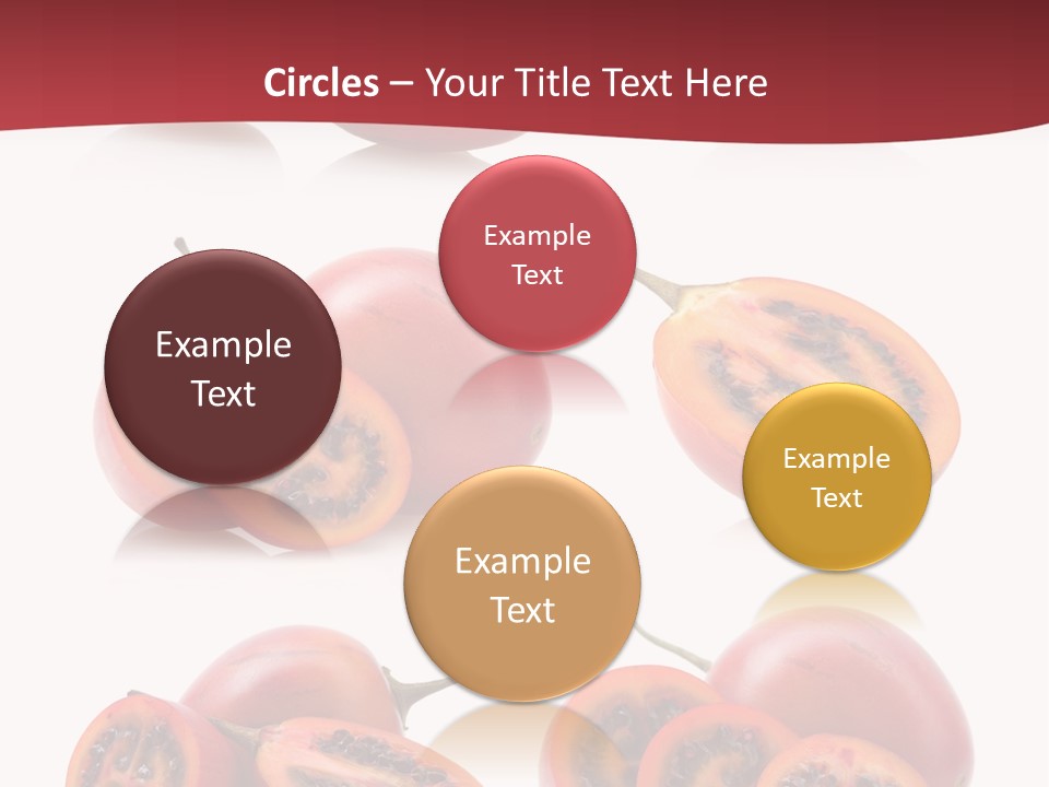 Fresh Cut Vegetable PowerPoint Template