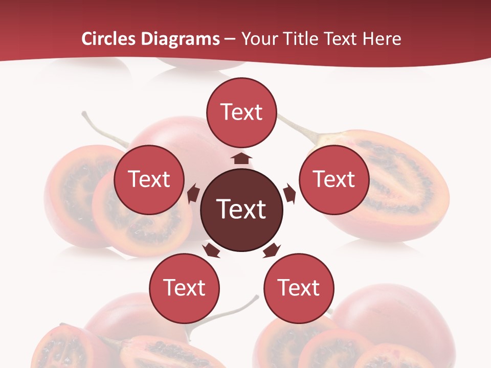 Fresh Cut Vegetable PowerPoint Template