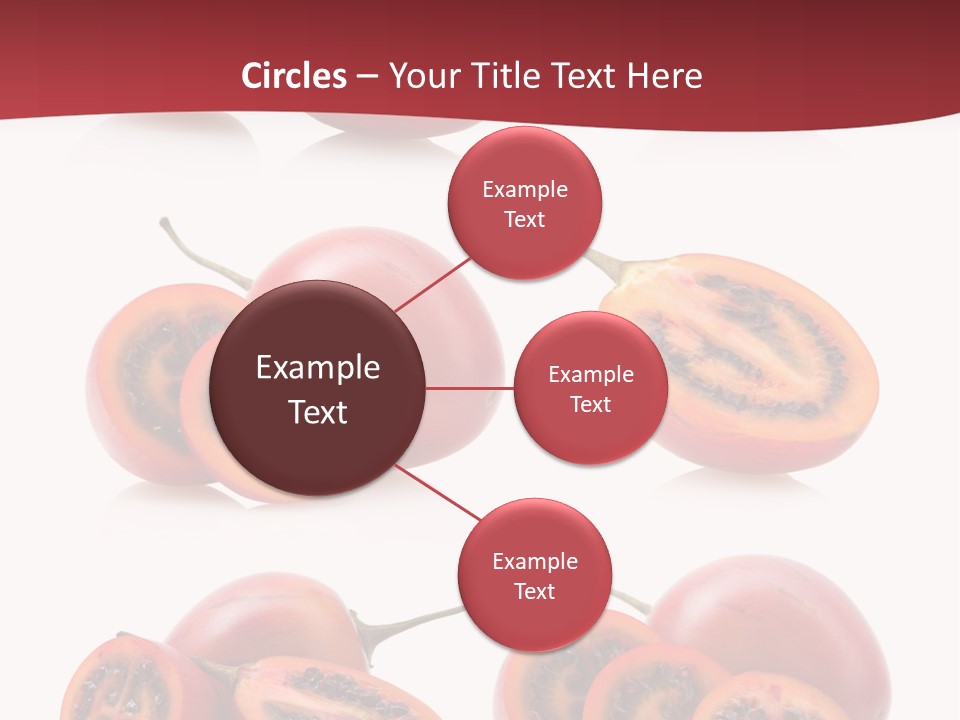Fresh Cut Vegetable PowerPoint Template