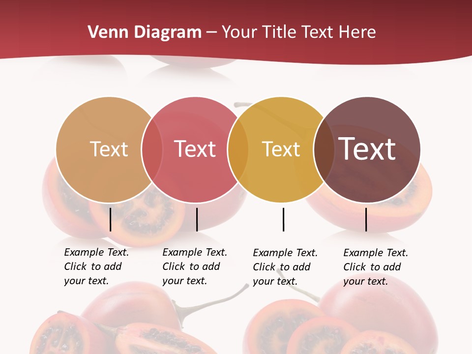 Fresh Cut Vegetable PowerPoint Template