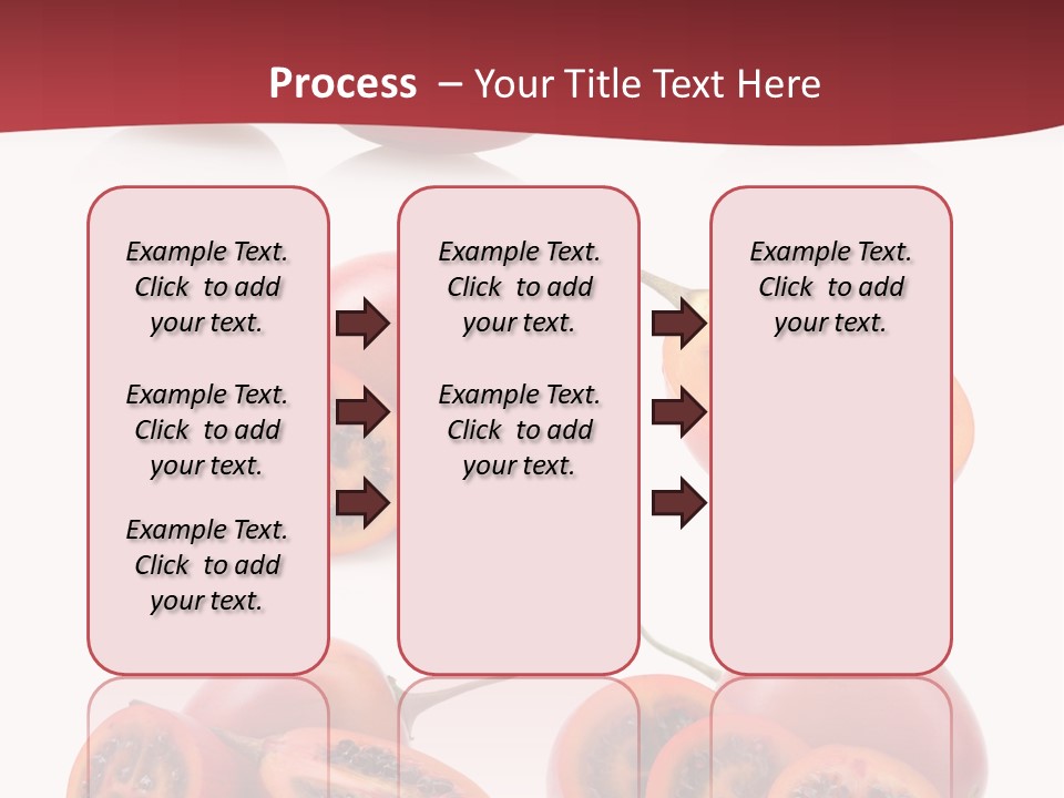 Fresh Cut Vegetable PowerPoint Template