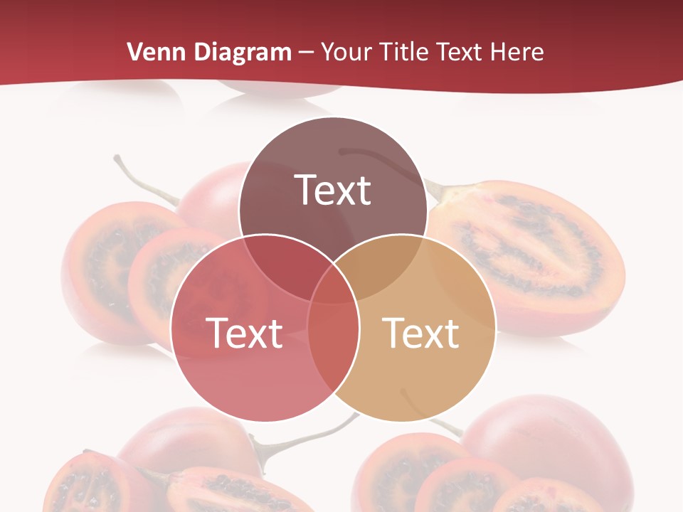 Fresh Cut Vegetable PowerPoint Template