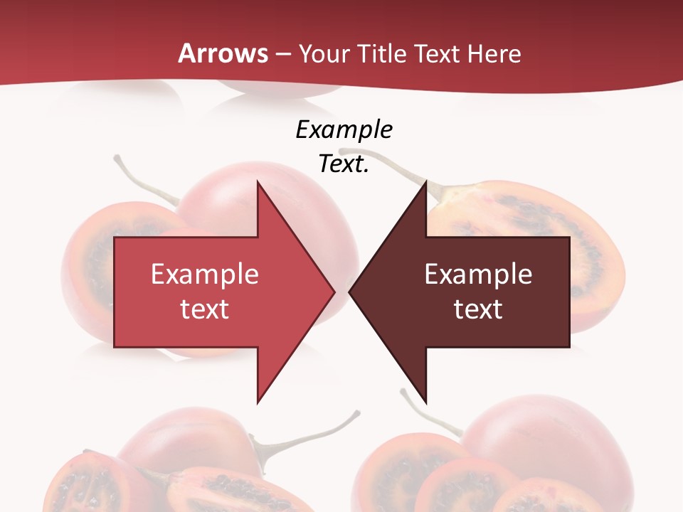Fresh Cut Vegetable PowerPoint Template