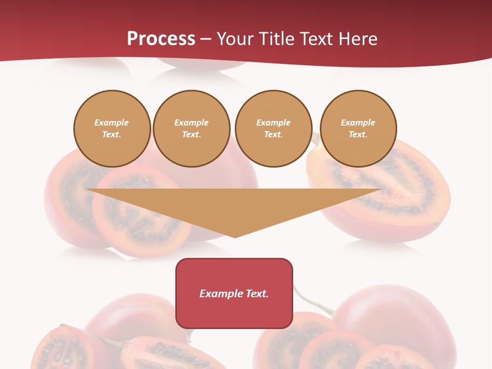 Fresh Cut Vegetable PowerPoint Template