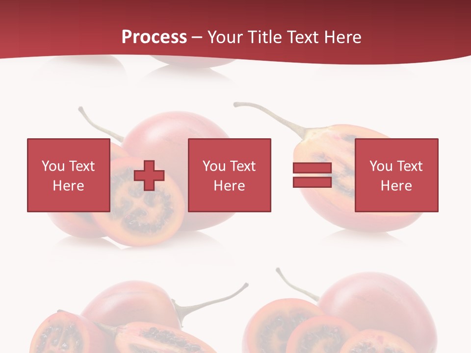 Fresh Cut Vegetable PowerPoint Template