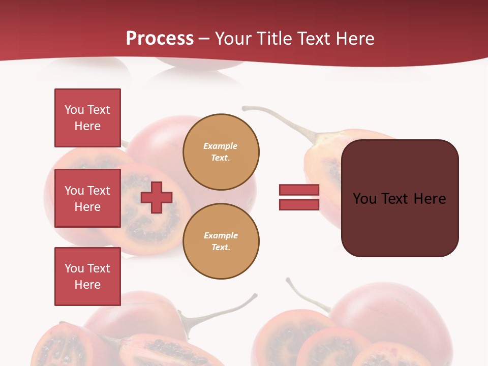 Fresh Cut Vegetable PowerPoint Template
