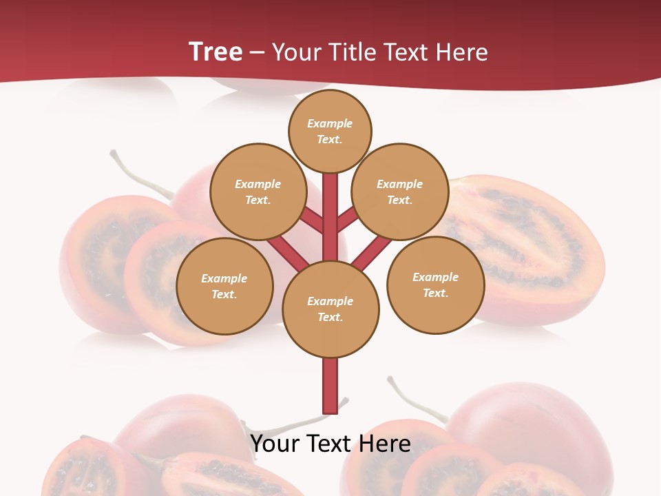 Fresh Cut Vegetable PowerPoint Template