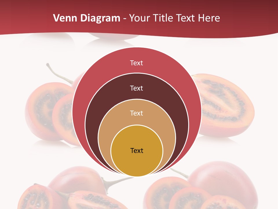 Fresh Cut Vegetable PowerPoint Template
