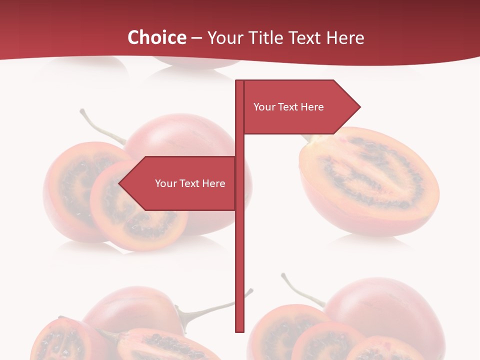 Fresh Cut Vegetable PowerPoint Template