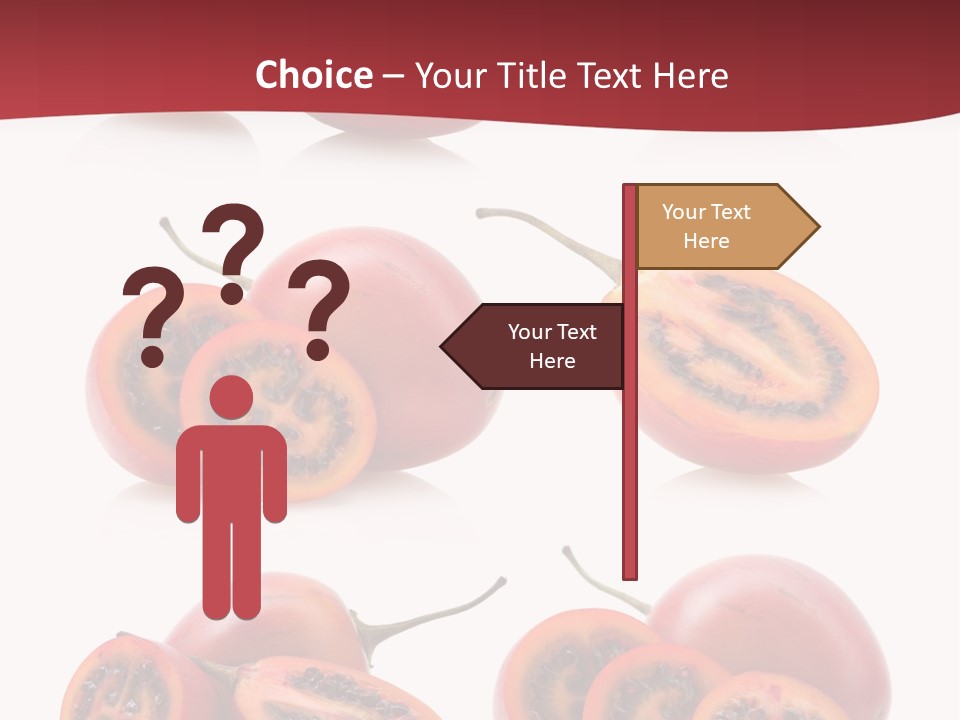 Fresh Cut Vegetable PowerPoint Template