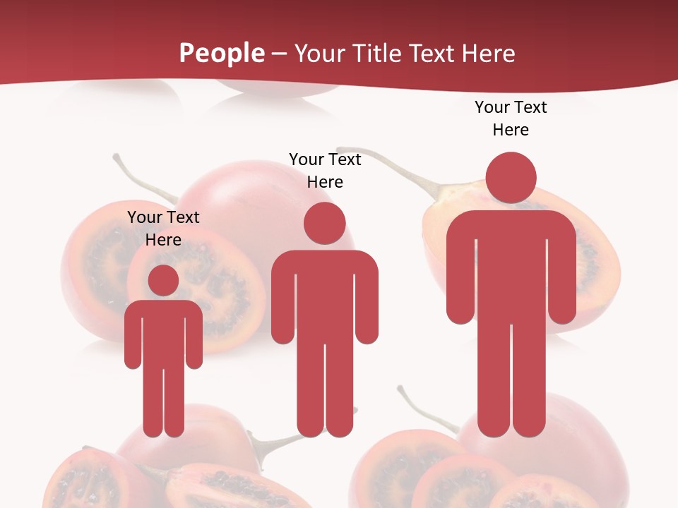 Fresh Cut Vegetable PowerPoint Template