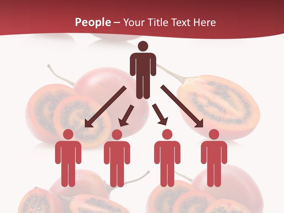 Fresh Cut Vegetable PowerPoint Template