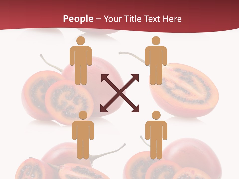 Fresh Cut Vegetable PowerPoint Template