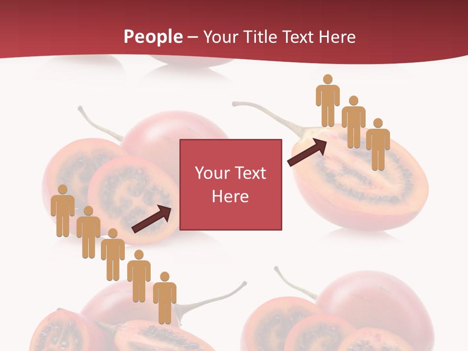 Fresh Cut Vegetable PowerPoint Template