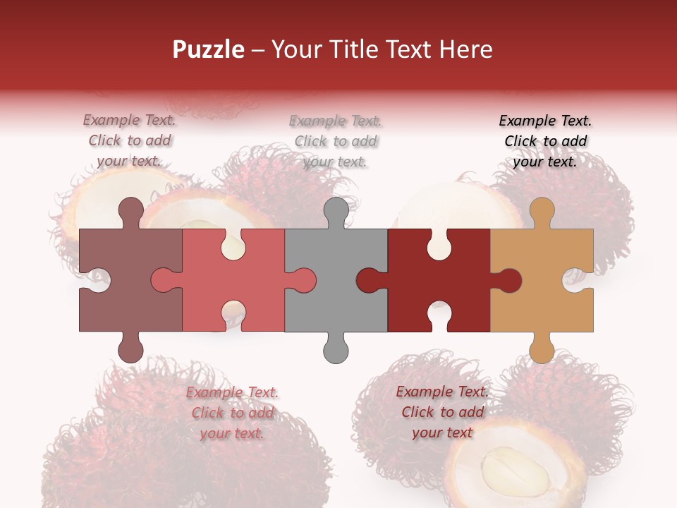 White Ripe Asian PowerPoint Template