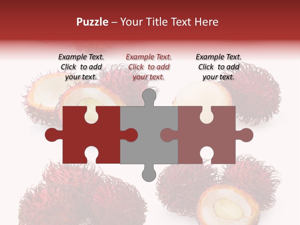 White Ripe Asian PowerPoint Template