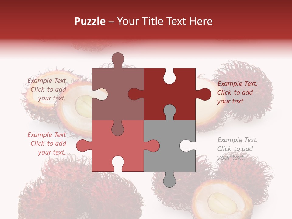 White Ripe Asian PowerPoint Template