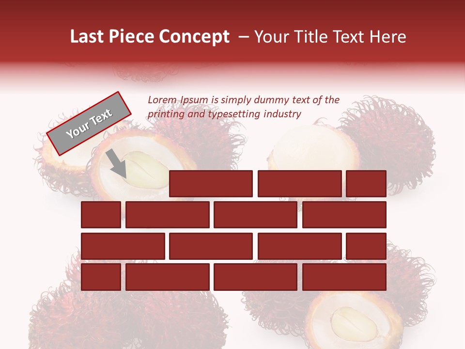 White Ripe Asian PowerPoint Template