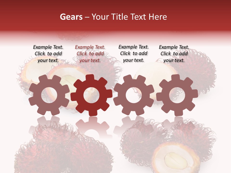 White Ripe Asian PowerPoint Template