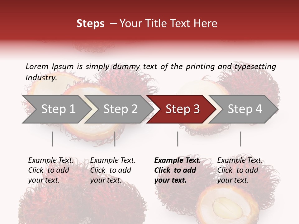 White Ripe Asian PowerPoint Template