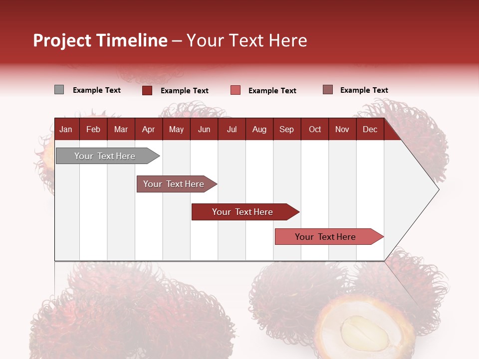 White Ripe Asian PowerPoint Template