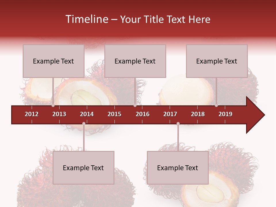 White Ripe Asian PowerPoint Template