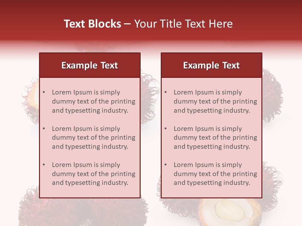 White Ripe Asian PowerPoint Template