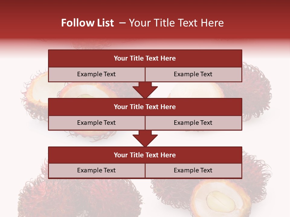 White Ripe Asian PowerPoint Template