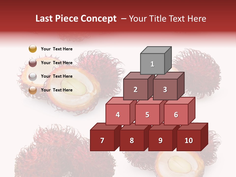 White Ripe Asian PowerPoint Template