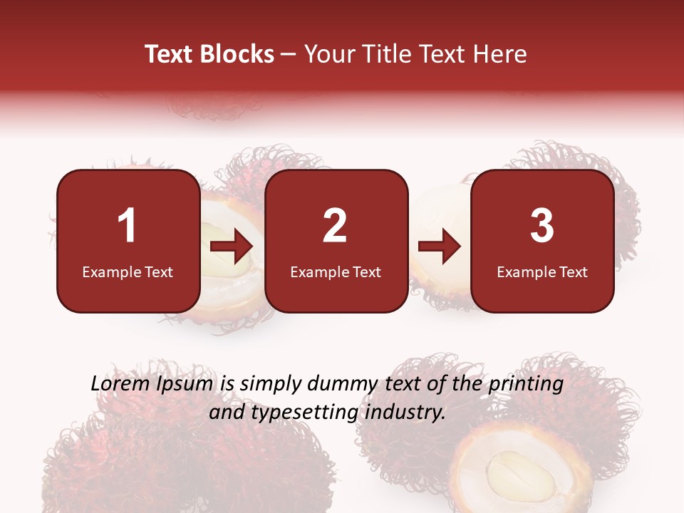 White Ripe Asian PowerPoint Template