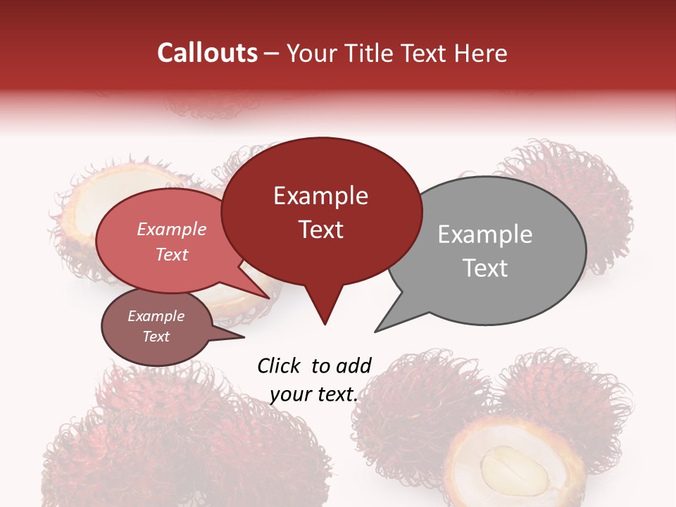 White Ripe Asian PowerPoint Template