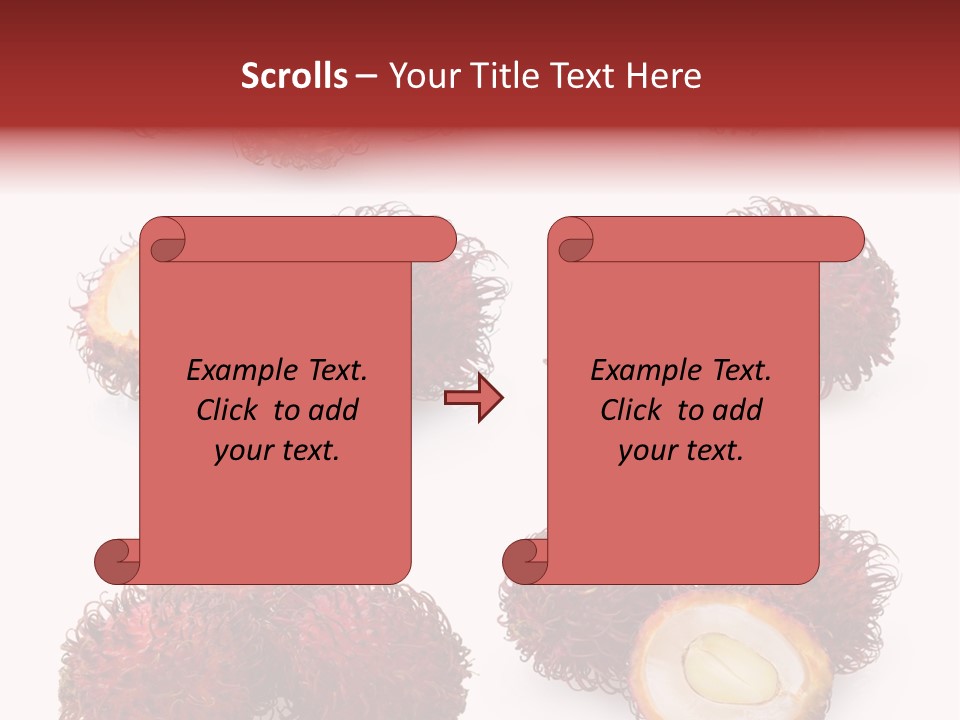 White Ripe Asian PowerPoint Template