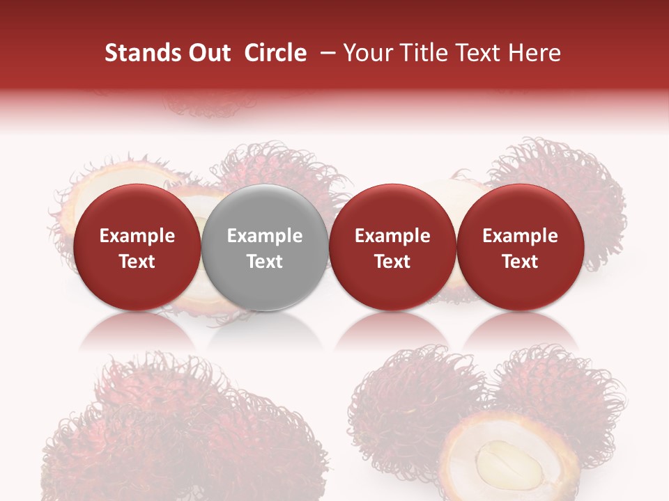 White Ripe Asian PowerPoint Template