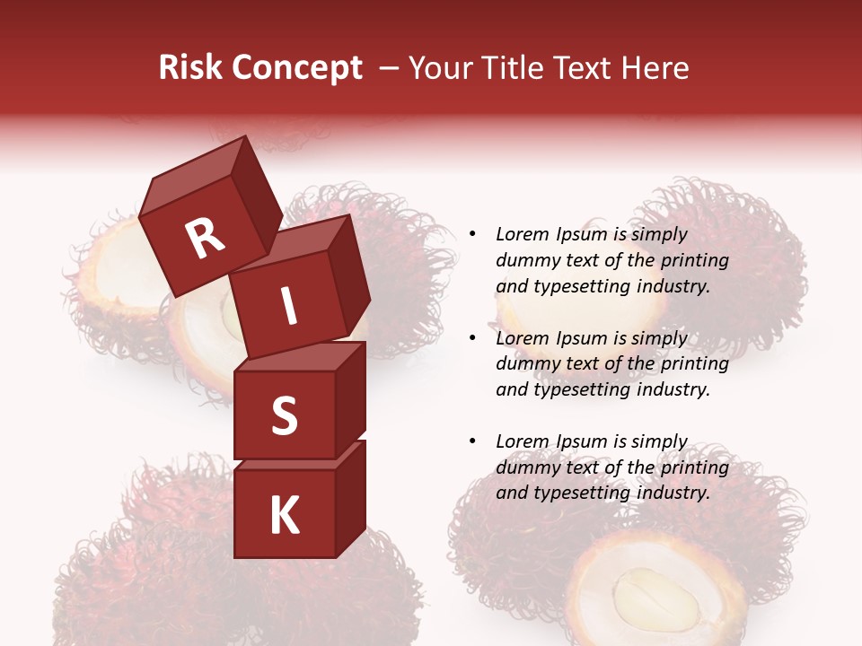 White Ripe Asian PowerPoint Template