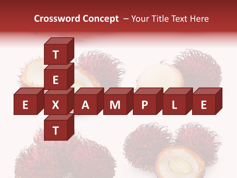 White Ripe Asian PowerPoint Template