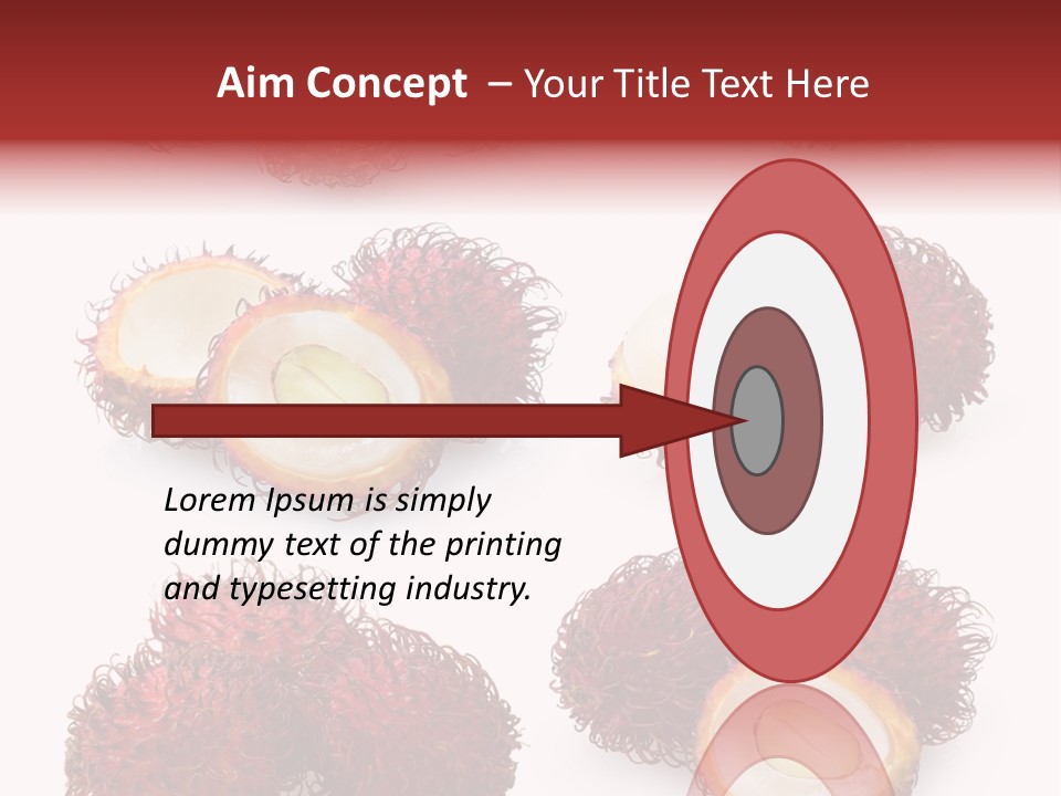 White Ripe Asian PowerPoint Template