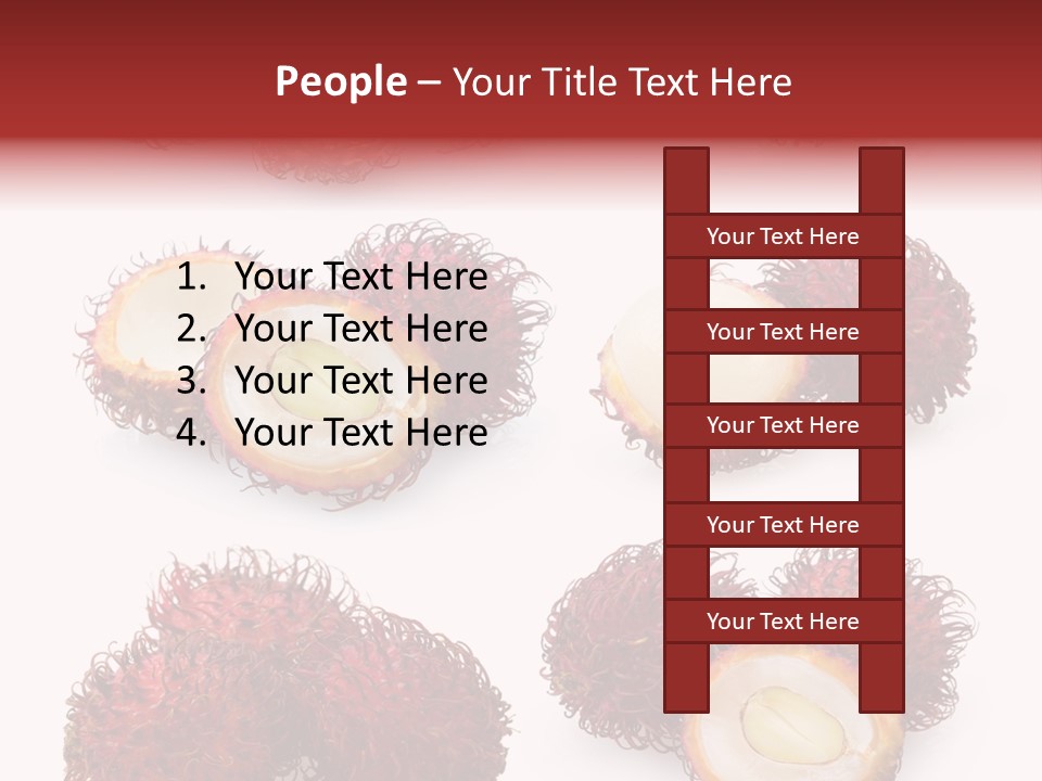 White Ripe Asian PowerPoint Template