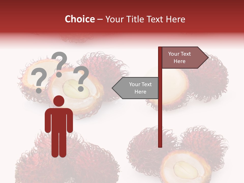 White Ripe Asian PowerPoint Template