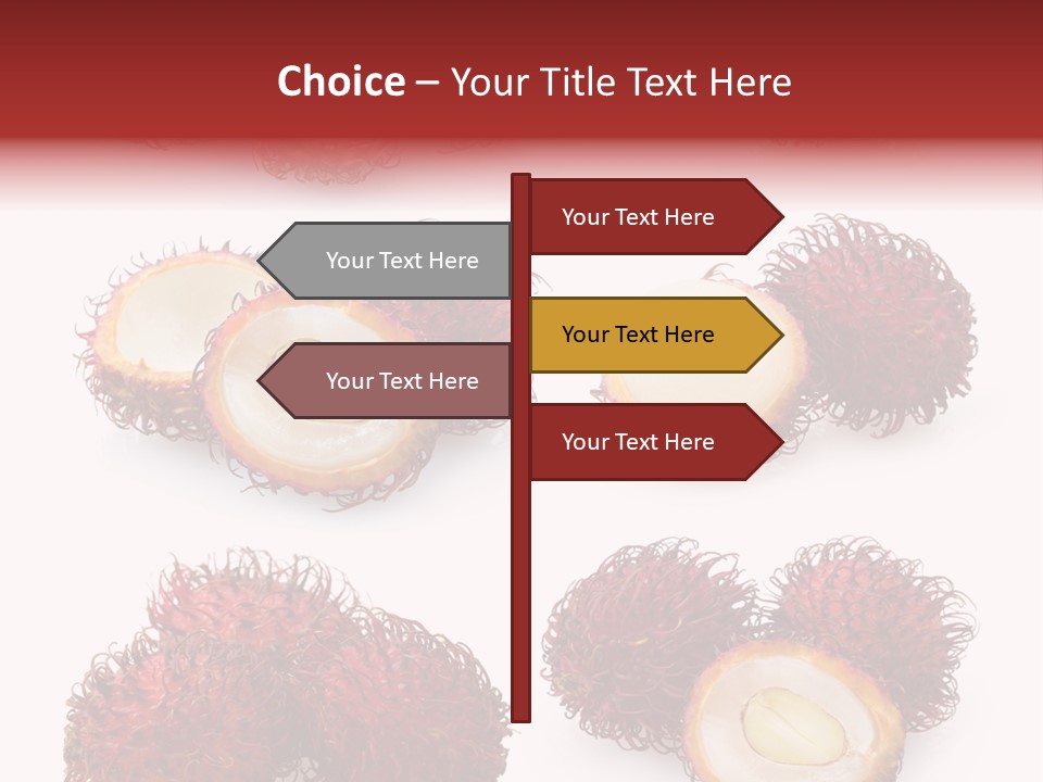 White Ripe Asian PowerPoint Template