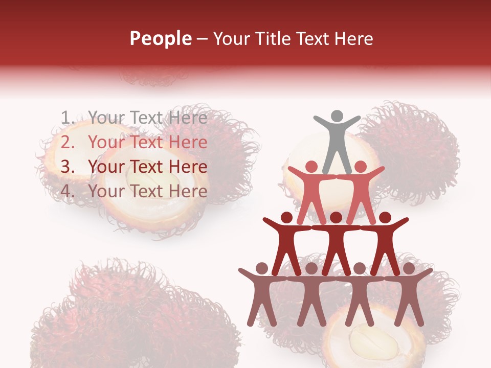 White Ripe Asian PowerPoint Template