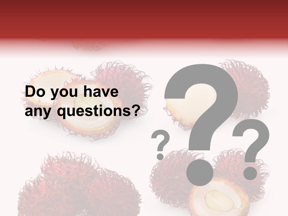 White Ripe Asian PowerPoint Template