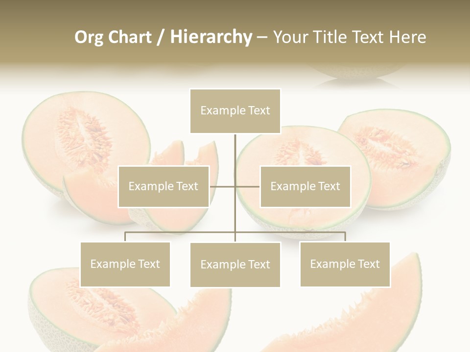 Raw Water Melon Fruit PowerPoint Template