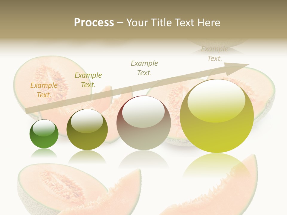 Raw Water Melon Fruit PowerPoint Template
