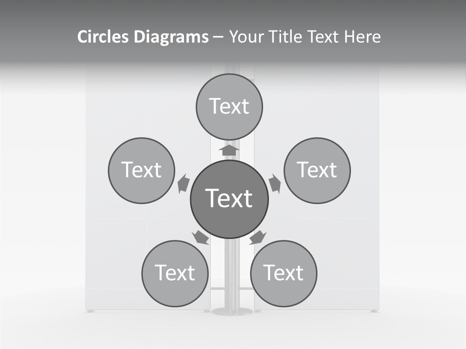 Room Figure Humorou PowerPoint Template