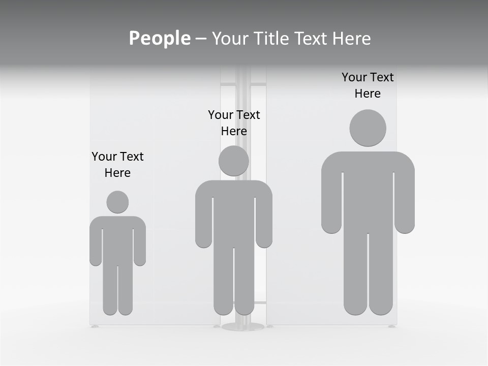 Room Figure Humorou PowerPoint Template