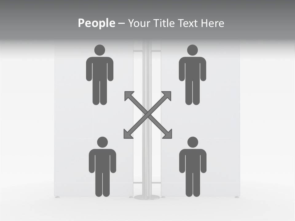 Room Figure Humorou PowerPoint Template