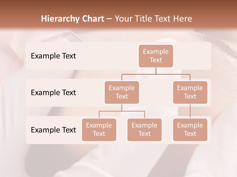 Eyebrow One Girl PowerPoint Template