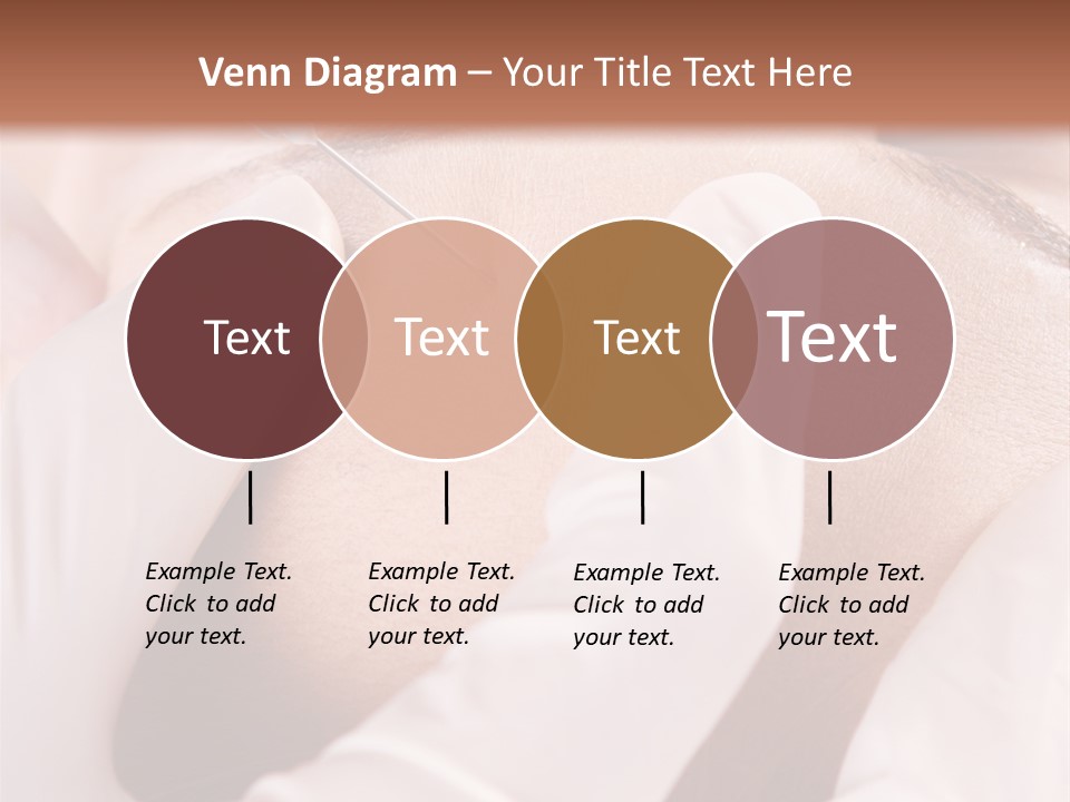 Eyebrow One Girl PowerPoint Template