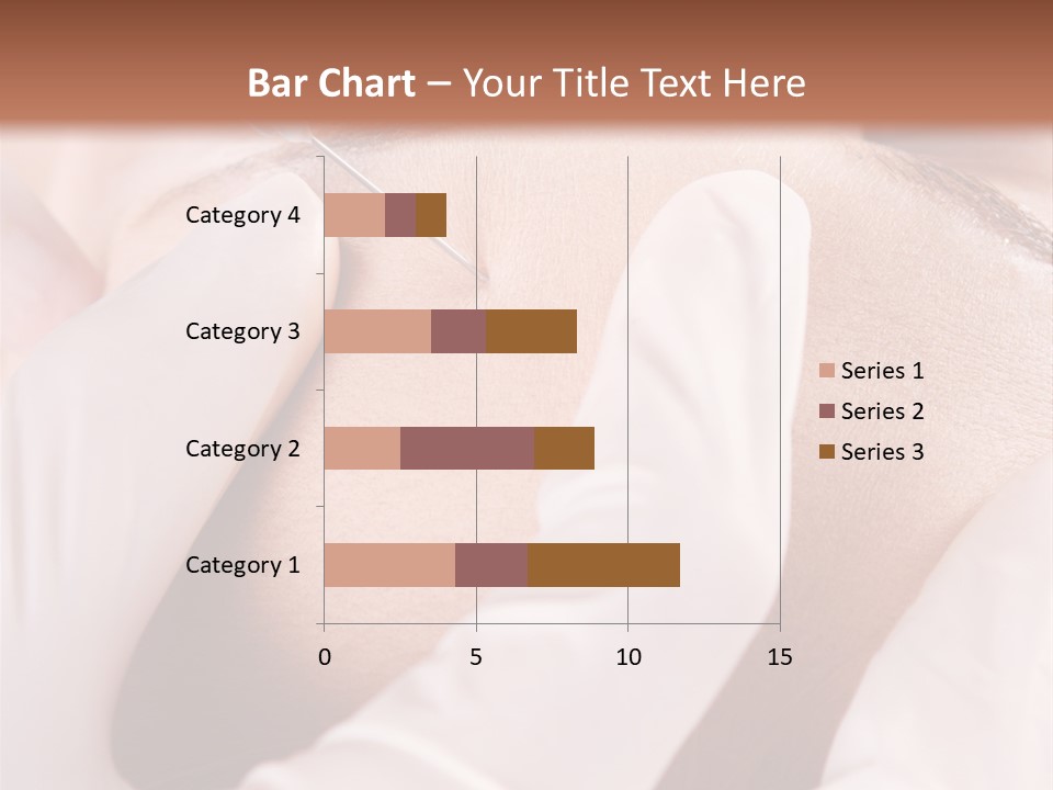 Eyebrow One Girl PowerPoint Template