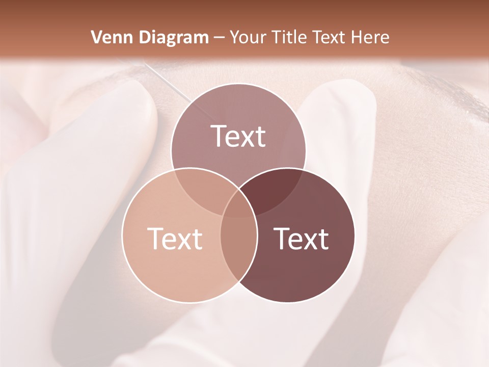 Eyebrow One Girl PowerPoint Template